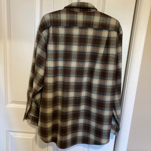 #84 NWOT Pendleton Outdoorsman 100% Wool Shirt, Size XL - Picture 5 of 5